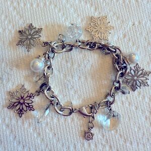 Snowflake Charm Bracelet
